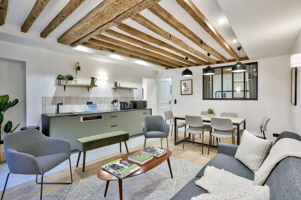 Magnifique Appartement Pour 6 - Montorgueil Paris Exterior photo