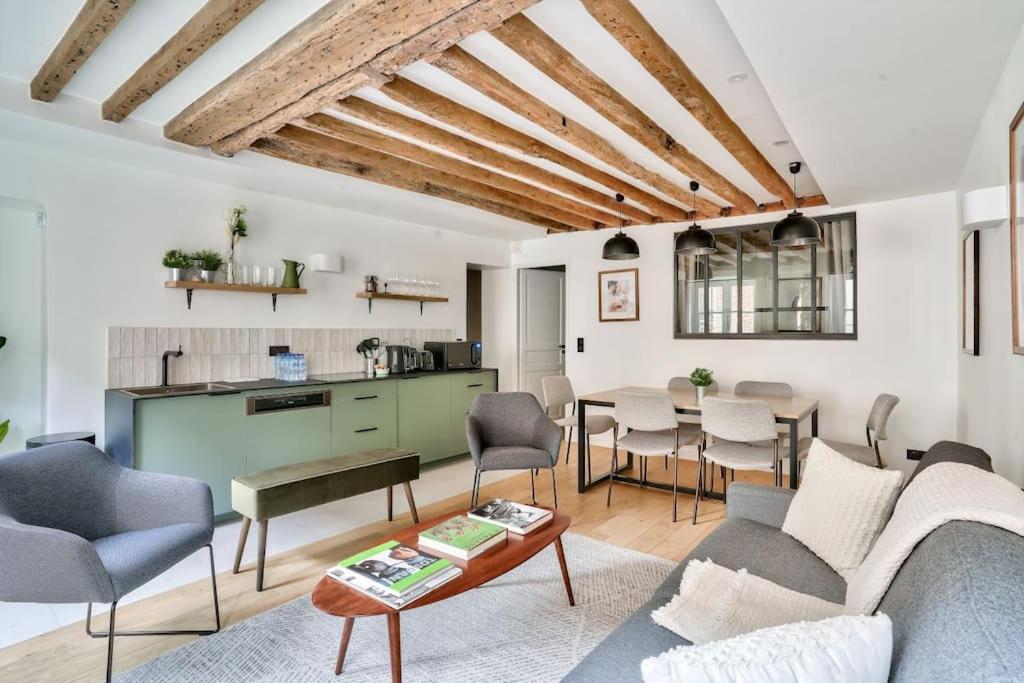 Magnifique Appartement Pour 6 - Montorgueil Paris Exterior photo