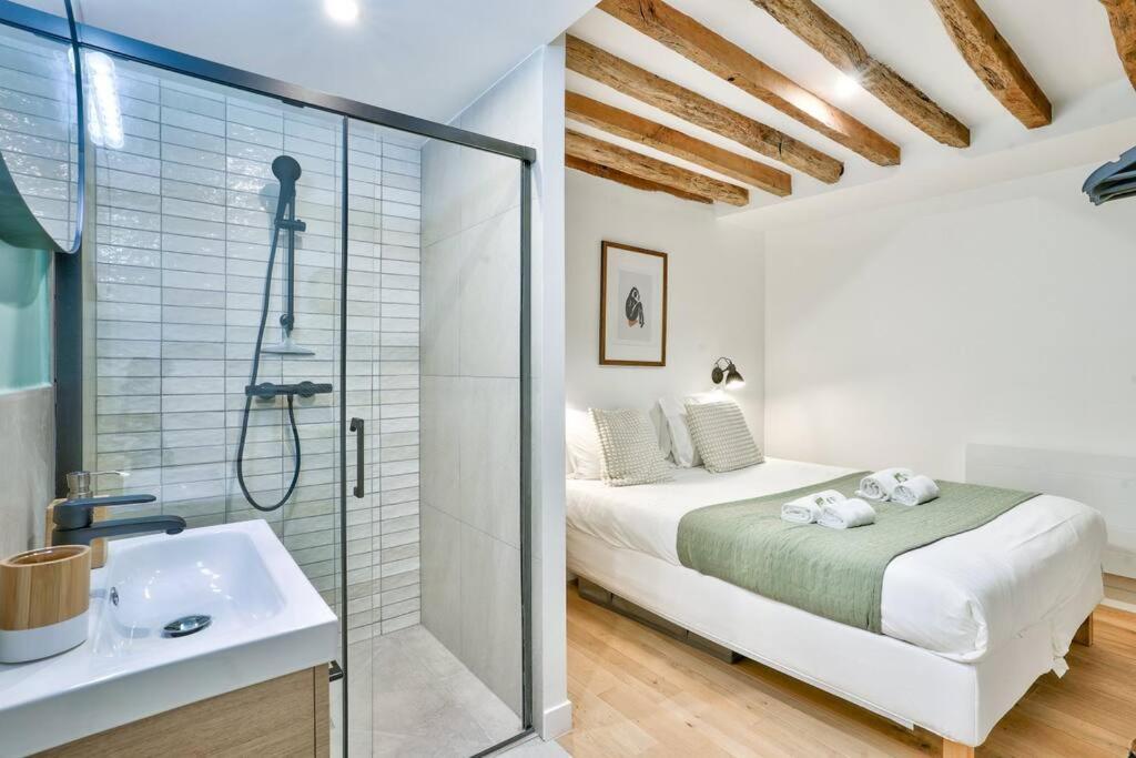 Magnifique Appartement Pour 6 - Montorgueil Paris Exterior photo